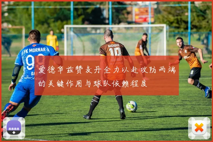 爱德华兹赞麦丹全力以赴攻防两端的关键作用与球队依赖程度